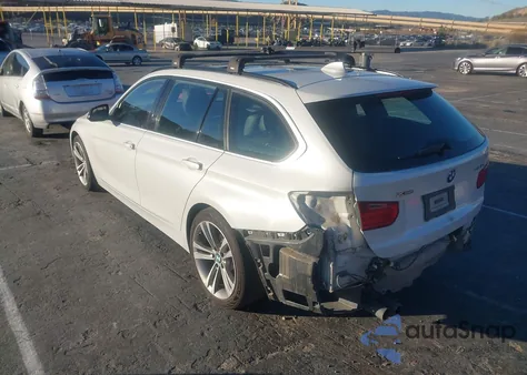 2015 BMW 328I xDrive из США, поврежденный, VIN WBA3G7C5XFK480857